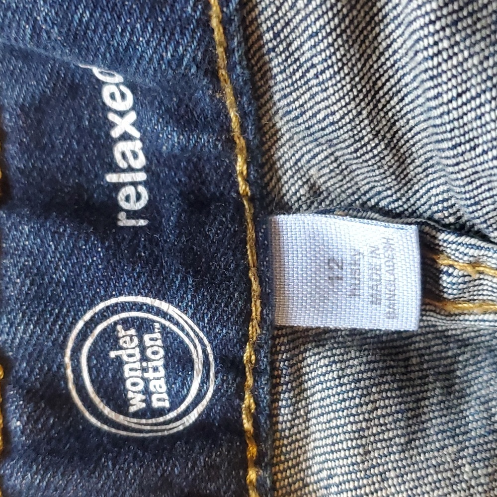 NWOT relaxed husky size 12 boys jeans